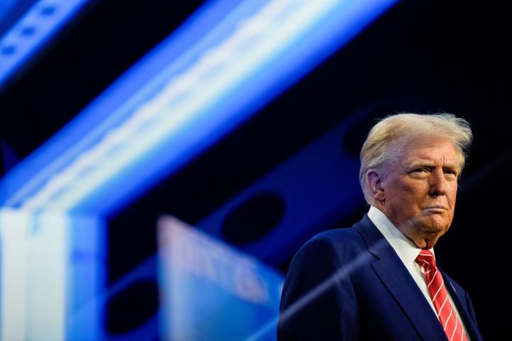 Donald Trump en una imagen reciente.