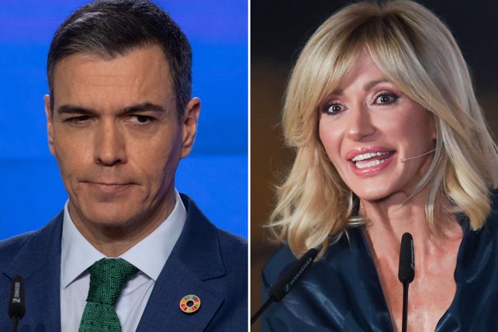Pedro Sánchez y Susanna Griso