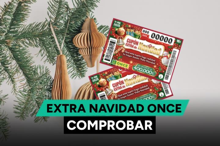 Sorteo Extra de la ONCE de Navidad 2025