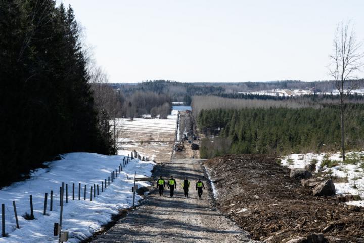 Uno de los pasos fronterizos entre Finlandia y Rusia, en una imagen de archivo.