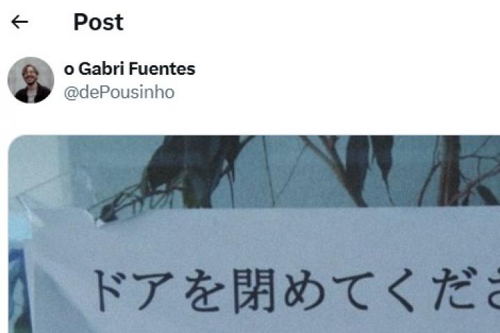 El tuit de @dePoushinho