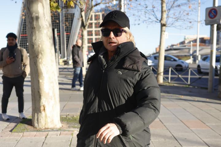 Nacho Cano, a su llegada al juzgado este lunes 13 de enero.