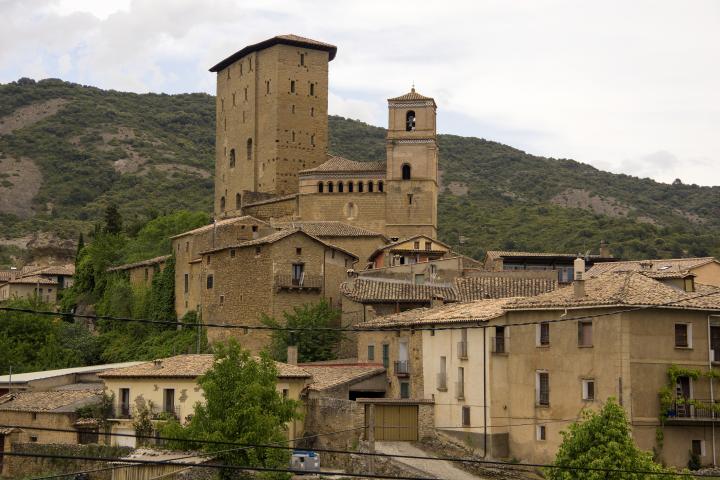 Foto de archivo de la comarca de las Cinco Villas, Zaragoza.