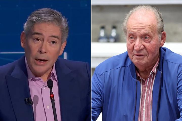 Fotomontaje de Boris Izaguirre y Juan Carlos I