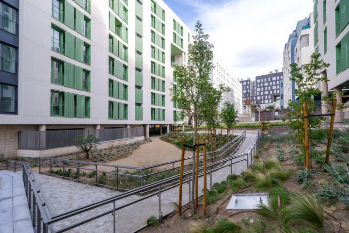 Promoción de viviendas en Puente de Vallecas, incluidas en el sorteo