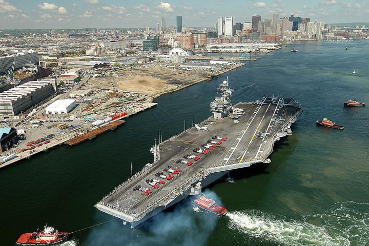 El portaviones USS John F. Kennedy (CV-67), en una imagen de archivo