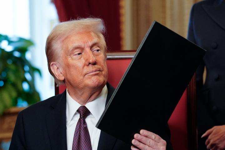 El presidente de Estados Unidos, Donald Trump.