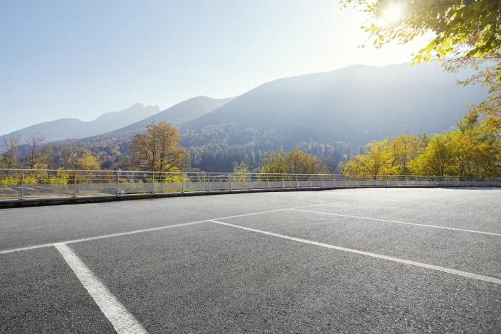 Imagen de archivo de un aparcamiento.