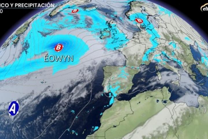 Mapa de previsión de Meteored