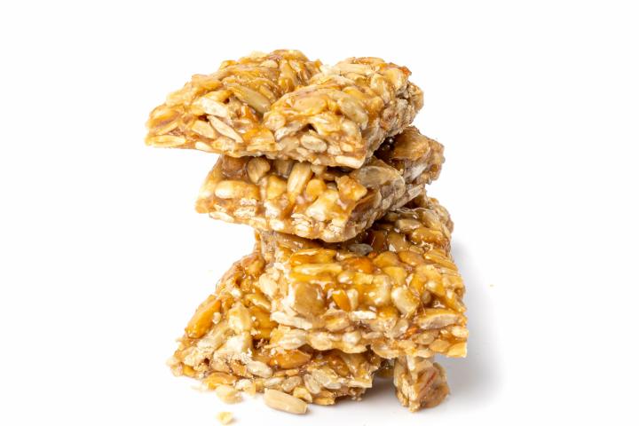 Barritas de cereales y miel.