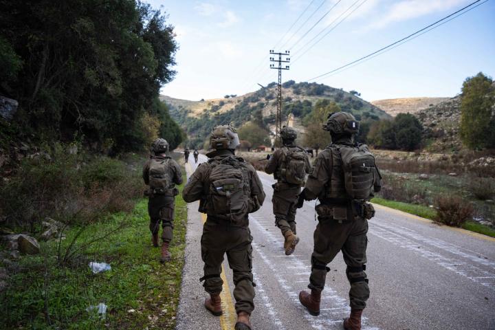 Imagen de la actividad de la 769 Brigada en el sur del Líbano.