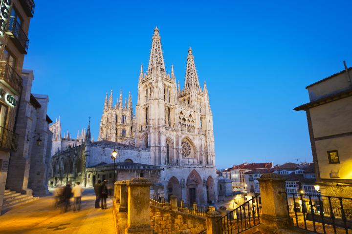 Vista de Burgos, donde ha caído el primer premio de la Lotería Nacional del sábado 25 de enero.