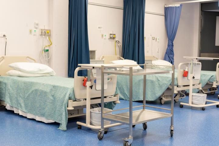 Habitación de hospital.