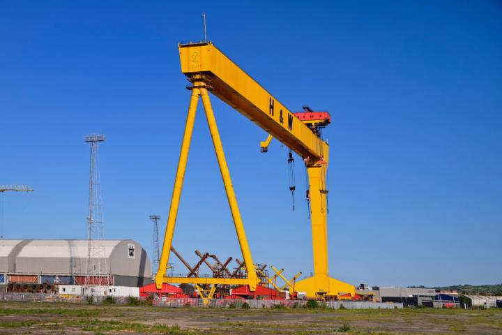 Astilleros británicos Harland & Wolff (H&W), en una imagen de archivo.