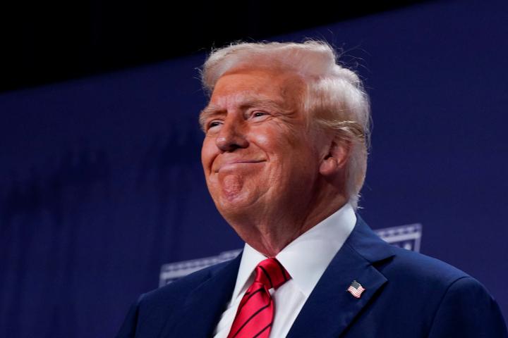 El presidente Donald Trump en una imagen reciente.