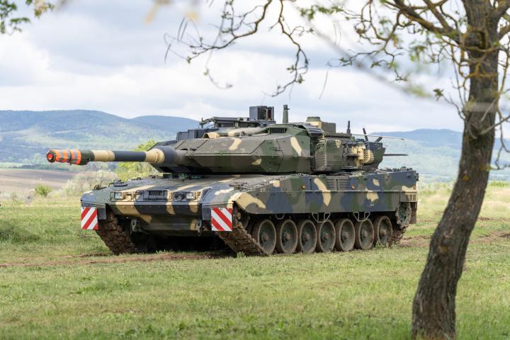 Imagen de archivo de un tanque alemán Leopard 2A7, el modelo más avanzado hasta la llegada de los nuevos Leopard 2A8.
