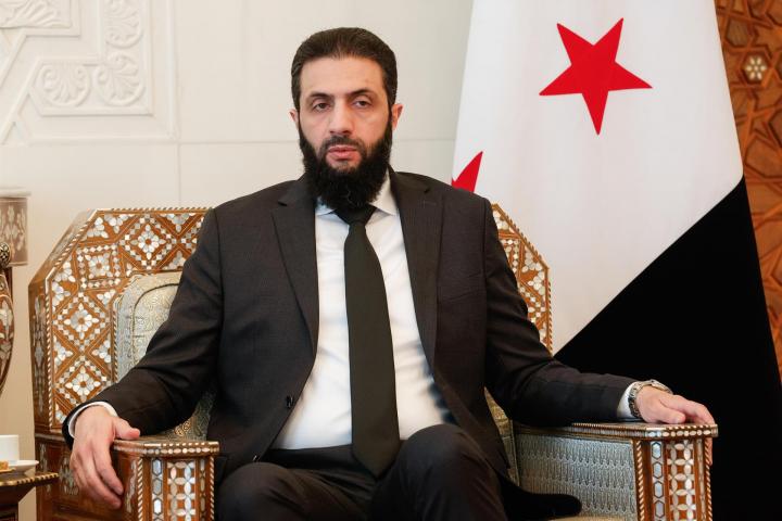 Ahmed al Shara, nuevo presidente de transición en Siria.