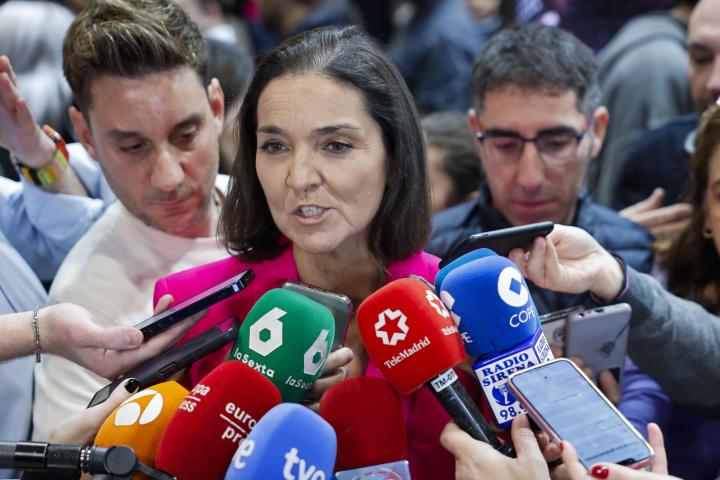 La portavoz municipal del PSOE madrileño, Reyes Maroto, en una imagen de archivo.