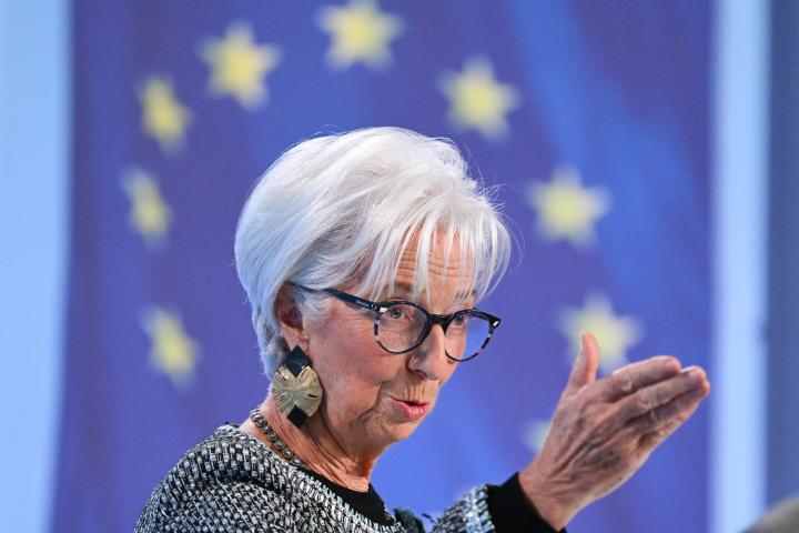 La presidenta del BCE, Christine Lagarde.