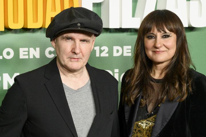 El dúo Amaral, formado por Juan Aguirre y Eva Amaral.