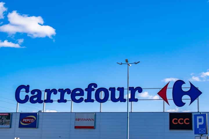 Imagen de archivo de un Carrefour.