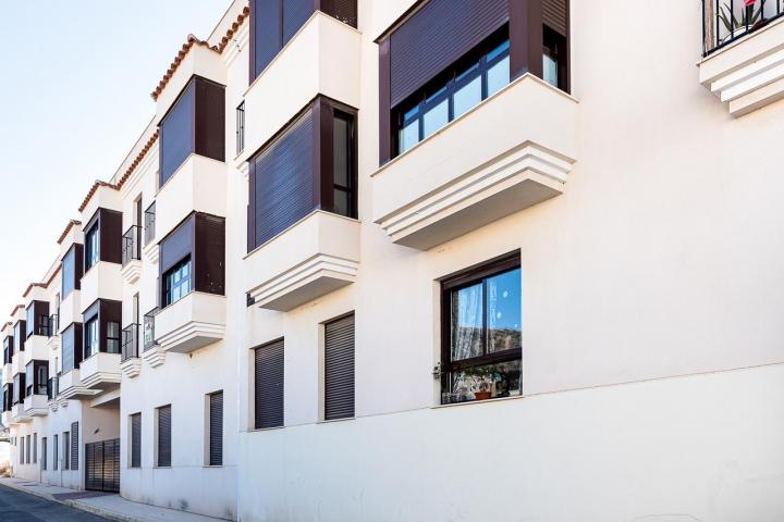 Fachada de la vivienda que ofrece Servihabitat en Almería