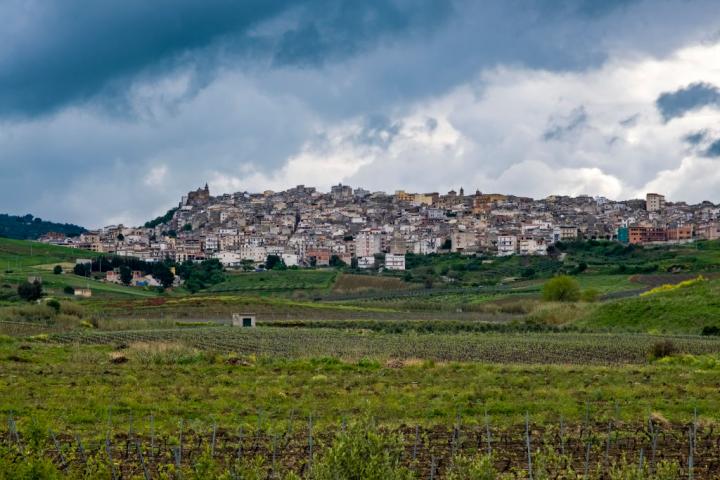 Vista de Sambuca di Sicilia