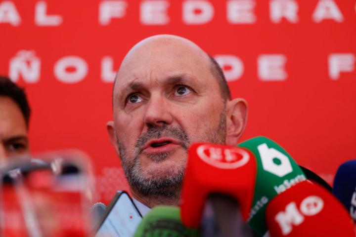 El presidente de la RFEF, Rafael Louzán, en una imagen reciente.