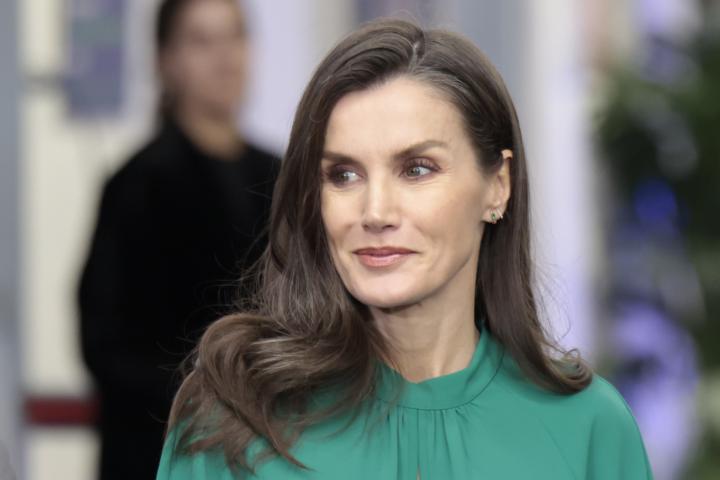 La reina Letizia, este martes en Madrid.