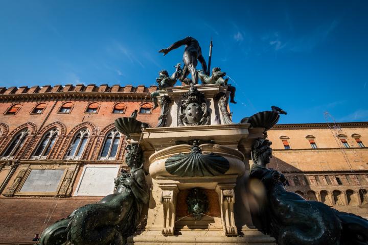 Estatua de Neptuno en Bolonia