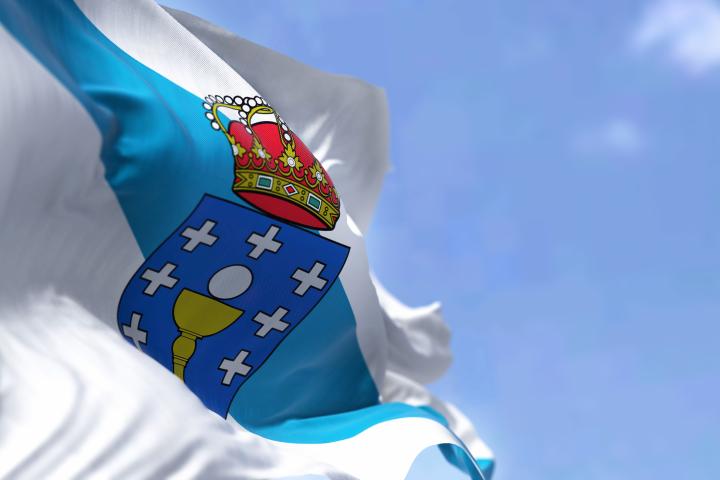 Bandera de Galicia.