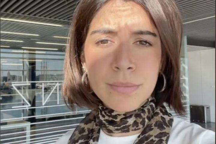 La reclutadora Lucía García Tamarit en su vídeo de TikTok
