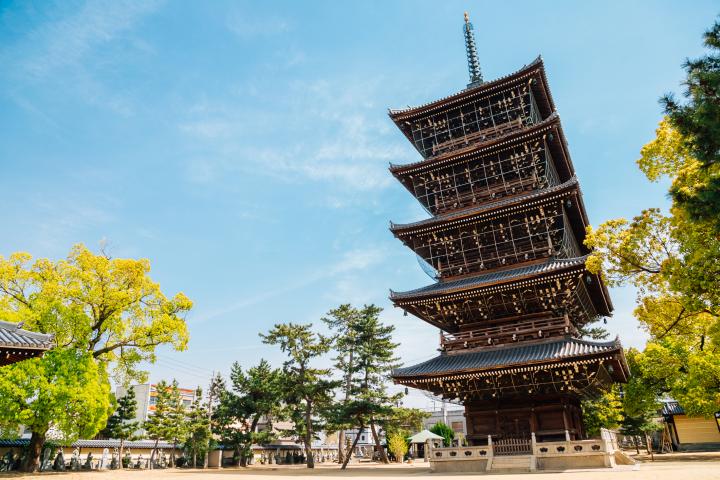Templo de Zentsuji en Kagawa.