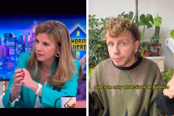 Captura de patalla del vídeo en el que el psicólogo Nacho Roura reacciona a la visita de Marián Rojas Estapé a 'El Hormiguero'.