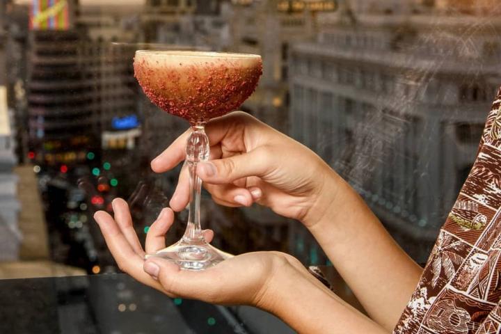 El cielo de Montera, en Madrid