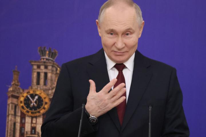 El mandatario ruso, Vladímir Putin.