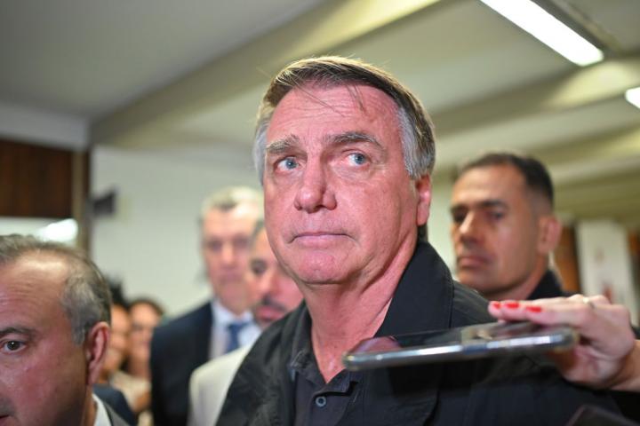 El expresidente de Brasil, Jair Bolsonaro