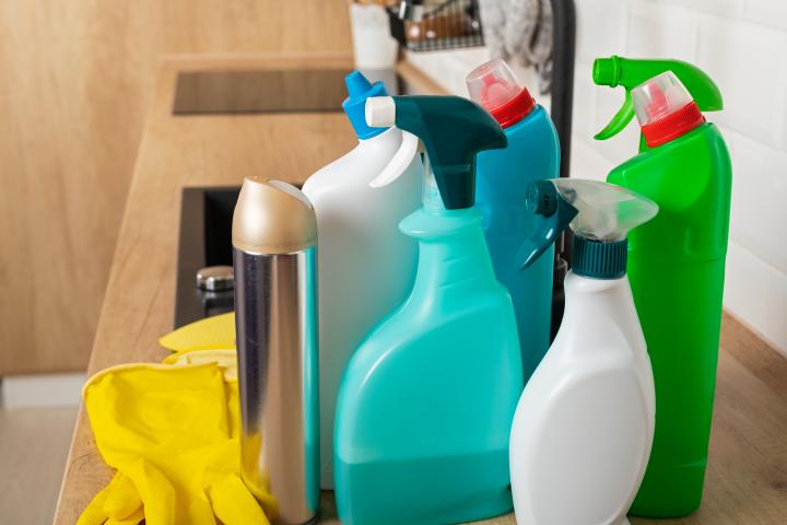 Productos de limpieza.