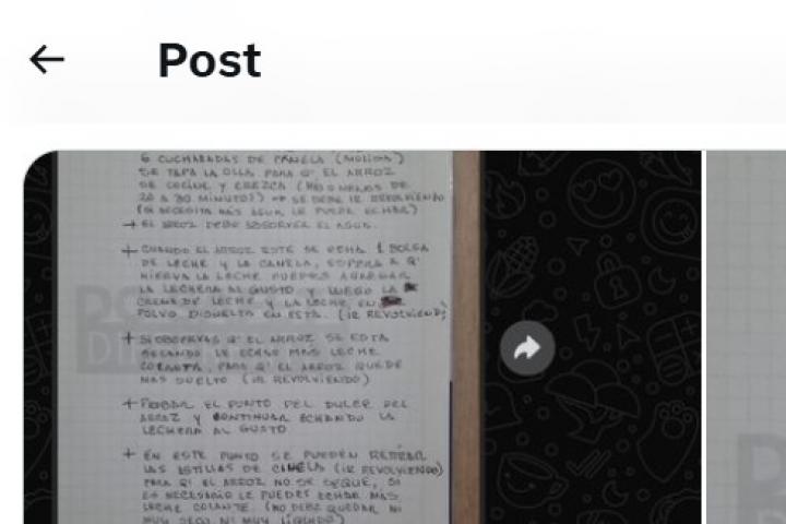 El mensaje compartido en X por @daperas