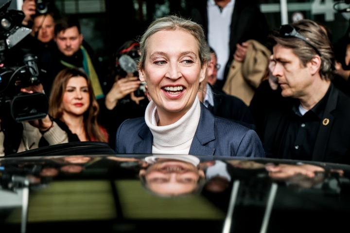 La líder ultraderechista de Alternativa por Alemania (AfD), Alice Weidel.