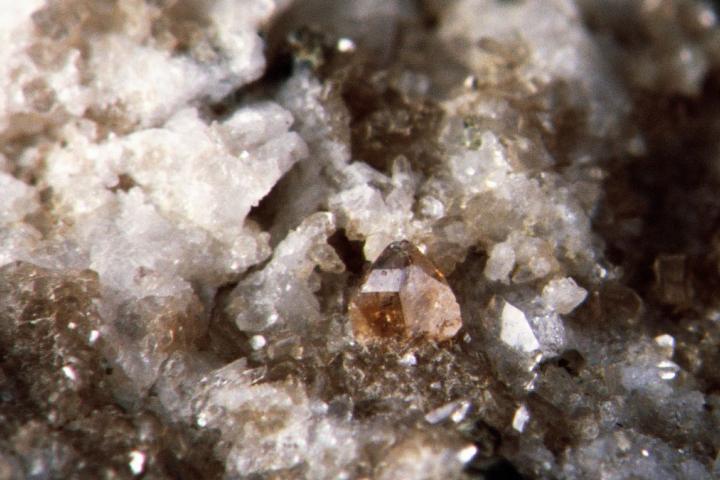 Imagen de archivo de un detalle de monacita.