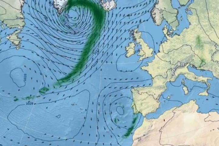 Previsión compartida por la AEMET para los días de Carnaval