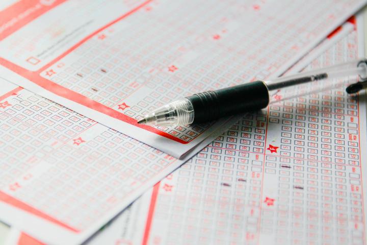 Números de lotería.