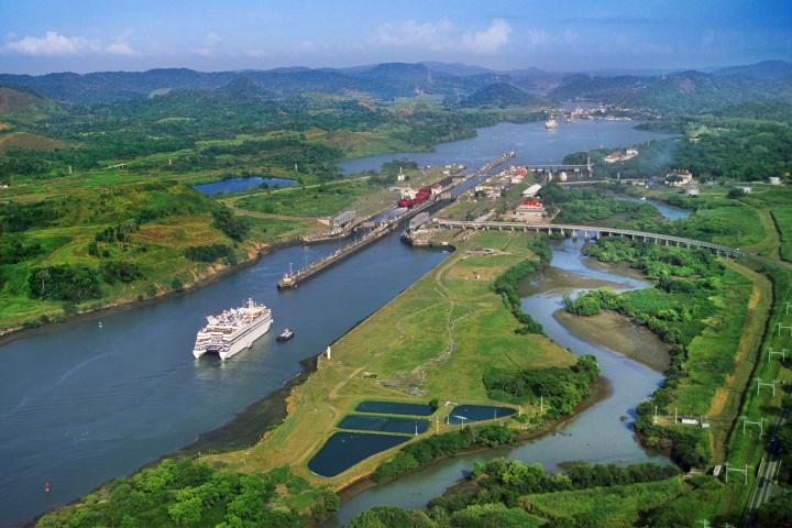 Centro de Visitantes de Miraflores Panama Canal, Panama.