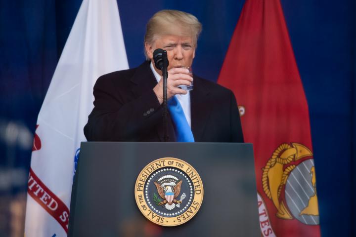 El presidente estadounidense, Donald Trump, en una imagen de archivo.