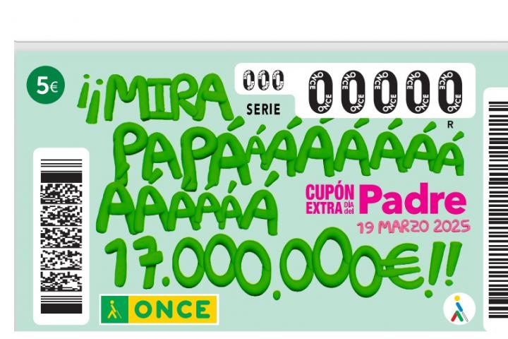 Premios del Extra del Día del Padre de la ONCE 2025.