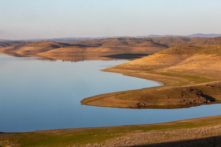 El embalse de la Serena (Badajoz), en una imagen de archivo