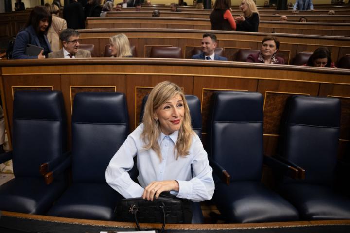 La vicepresidenta segunda del Gobierno y ministra de Trabajo, Yolanda Díaz