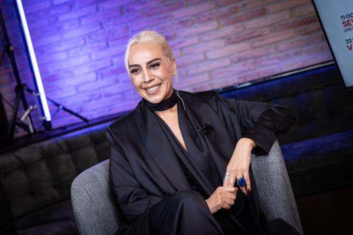 Mónica Naranjo durante la entrevista con El HuffPost.