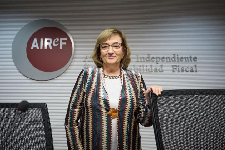 Cristina Herrero, presidenta AIReF, en una imagen de archivo.